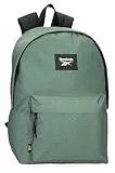 Reebok Brooklyn Mochila Escolar Verde 31,5x45x15 cms Poliéster 21,26L by Joumma Bags