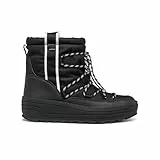 Geox D Milleiny B ABX A, Bota de Tobillo Mujer, Black, 34.5 EU