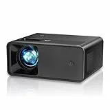 Proyector 13000 Lúmenes 1080P Full HD, 2025 Upgraded Einyoumily Mini Proyector Portátil, Proyector 4K Soporte, Cine en casa de 130', Compatible con iOS/Android/TV Stick/HDMI/USB (14 x 11 x 6 cm)