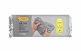 Jovi Air Dry - Pasta para modelar, secado al aire sin horno, color gris, facil de limpiar, 500 Gramos (85G)