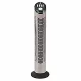 Cecotec Ventilador de Torre con Temporizador EnergySilence 790 Skyline. 50W, 30'' (76cm) de Altura, Control Mecánico, Oscilante, Motor de Cobre, 3 Velocidades