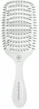 Olivia Garden - Essential Care Flex Bristles para Cabello Fino Ice White. Cepillo Desenredante para Cabello Fino Mojado o Seco