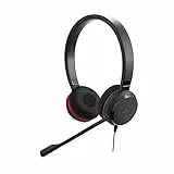 Jabra B2B Evolve 30 II Auricular con Micrófono Estéreo (Sin Controlador USB - Sin Bolsa de Auriculares), Negro
