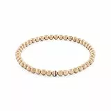 Tommy Hilfiger Jewelry Pulsera con cuentas para Mujer Colección de Acero inoxidable, oro amarillo o oro rosado