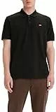 Levi's Housemark Polo Camiseta, Mineral Black, M Hombre