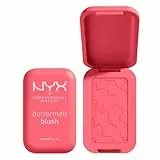 NYX PROFESSIONAL MAKEUP Rubor en polvo Buttermelt, resistente a la decoloración y a la transferencia, hasta 12 horas de uso, fórmula vegana - U Know Butta