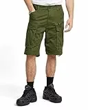 G-STAR Rovic Zip Relaxed Shorts, Pantalones cortos para Hombre, Verde (Sage D08566-5126-724), 32W