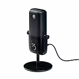 Elgato Wave:3 - Micrófono condensador USB profesional prémium para streaming, podcasts, juegos, oficina en casa, software mezclador gratis, plugins de efectos, antidistorsión, plug n play, Mac, PC