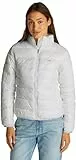Tommy Jeans Cazadora acolchada Mujer Essential Tape brilante, Blanco (Ecru), XL