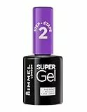 Rimmel London Super Gel Top Coat Tono Top Coat, 12 ml