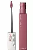 Maybelline Superstay Matte Ink Pintalabios Líquido Mate Tono 15 Lover Color Nude