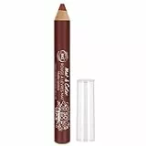 LÉA NATURE SO Bio Étic - Pintalabios Jumbo Mate Bio Certificado, Mate y Color, Delicado Burdeos, Ultra Opaco, 2 en 1: Lápiz labial y pintalabios, Aceite de jojoba, vegano, fabricado en Francia, 1,9 g