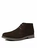 Geox Uomo Claudio A, Zapatos Hombre, Marrón Dk Coffee, 46 EU
