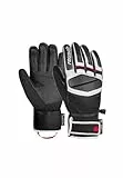 Reusch Mastery Guantes para Hombre, 7745 Negro/Blanco/Rojo Fuego, 8,5