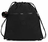 Kipling Supertaboo Mochila Mediana, True Black (Negro)