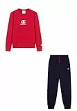 Champion Legacy Boy Chándal, Rosso, L para Niños