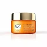 RoC - Multi Correxion Revive + Glow Crema Unificante de Vitamina C - Suaviza las Arrugas - Mejora el Tono y la Textura de la Piel - Previene las Manchas Oscuras - 50 ml