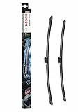 Escobilla limpiaparabrisas Bosch Aerotwin A242S, Longitud: 600mm/550mm – 1 juego para el parabrisas (frontal)