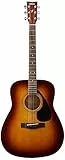 Yamaha F310 Guitarra Acústica - Guitarra Folk 4/4 de madera, 63.4 cm, 25 pulgadas, 6 cuerdas metálicas, color Marrón (Tobacco Brown Sunburst)