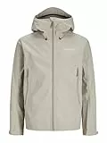 JACK & JONES Jcotrail Shell Jacket Ln Chaqueta Softshell, Vajilla, M para Hombre