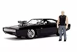 Jada Coche Fast and The Furious, Vehículo coleccionismo Escala 1:24 con Figura, Color Surtido
