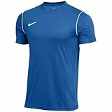 NIKE Hombre Camiseta de Manga Corta, Royal Blue/White/White, L