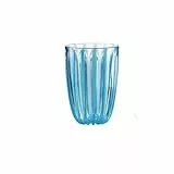 Guzzini - Vaso alto de bio-based plastic, azul, Dolcevita