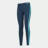 Joma Combi Basic Pantalon Largo Deportivo, Mujer, Marino Turquesa flúor, M