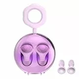 Tapones para Dormir con Desinfección UV, Espuma Viscoelástica y Silicona, Cancelación de Ruido hasta 35 dB, Tapones Reutilizables para Dormir de Lado, Viajar, Trabajo y Estudio, con 4 Tapones