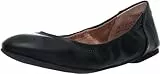 Amazon Essentials Bailarinas sin Cordones de Belice Mujer, Negro Cuero de Imitación, 40 EU