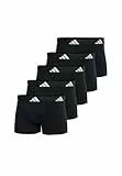 adidas Trunk (5pk) -Active Flex Cotton Ropa Interior, 000 Negro, XXL (Pack de 5) para Hombre