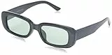 JACK&JONES JACABEL Sunglasses Gafas, Black/Detail:Green Lenses, One Size para Hombre