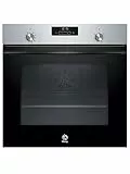 Balay - Horno multifunción, 60 cm, Control Confort, Aqualisis, Raíles 1 nivel, Cristal Negro, 3HB4131X3
