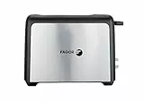 FAGOR ToastPro Tostador, 2 Ranuras, Control Regulable, Función Automática, Acabado Inoxidable, Diseño Compacto y Elegante