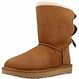 UGG Bailey Bow II, Botas Clásicas Mujer, Marrón (Chestnut) 39 EU