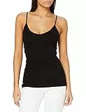 VERO MODA VMMAXI MY SOFT V SINGLET NOOS, camiseta sin mangas Mujer, Negro (Black), 42 (Talla del fabricante: X-Large)