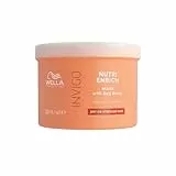 Wella Professionals Invigo Nutri Enrich Mascarilla Nutrición Profunda -Nutre el pelo seco y dañado -Anti encrespamiento -Vitamina E -Bayas de Goji 500ml