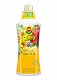 COMPO Fertilizante de calidad para plantas ornamentales de interior o terraza, Fertilizante líquido universal con extra de magnesio, 1000 ml