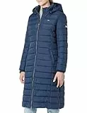 Tommy Jeans Women Basic Down-Filled Coat Winter, Blue (Twilight Navy), S