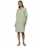 Triumph Endless Comfort NDK SSL 10 Co/MD Nightgown, Combinación de luz Verde, 38 EU Mujeres