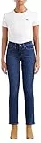 Levi's 314 Shaping Straight Vaqueros, Lapis Dark Horse, 28W / 30L Mujer