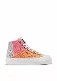 D.Franklin Zapatillas Altas Mujer One Way High Patch Multicolor - Zapatillas de Vestir para Mujer - Moda Casual - Talla (38) - Modelo One-Way