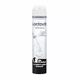 Lactovit - Desodorante Extra Eficaz Invisible Anti- Manchas, 0% Alcohol, Anti-irritaciones Y 72h De Eficacia, Desodorante Spray Invisible con Protein Calcium- 200 Mililitros