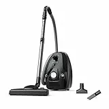 Rowenta Force Max Silence - Aspirador con bolsa de 900 W, hasta un 82% reciclable, gran filtración HEPA más de 99,98%, depósito de 4,5 L, cable de 8,4 m, incluye accesorios tapicerías, negro