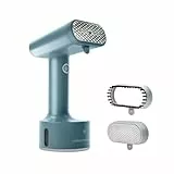 Taurus - Plancha Vertical Vapor Sliding Care Compact 1600W | Lista en 18s | Vapor 25 g/min | Suela Inox | Autoapagado | Depósito 135ml Extraíble | Alta Desinfección | Cepillo Tejidos | Turquesa
