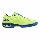 Mizuno Wave Exceed Light Padel, Zapatillas de Tenis Hombre, NeoLime/TEclipse/SSonic, 43 EU