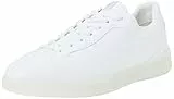 HUGO Riven_Tenn_punyW, Zapatillas Mujer, White, 38 EU