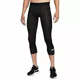 Nike M NP DF 3QT Tight Leggings, Black/White, Hombre