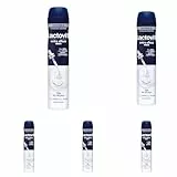 Lactovit - Desodorante Extra Eficaz Men, 0% Alcohol, Anti-Irritaciones y 48H de Eficacia, 200ml (Paquete de 5)