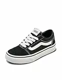 Vans Ward, Zapatillas Unisex niños, Black and White, 39 EU